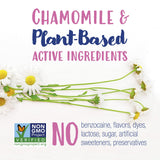 Ingredientes naturales de Boiron Camilia Drops con camomila y activos herbales