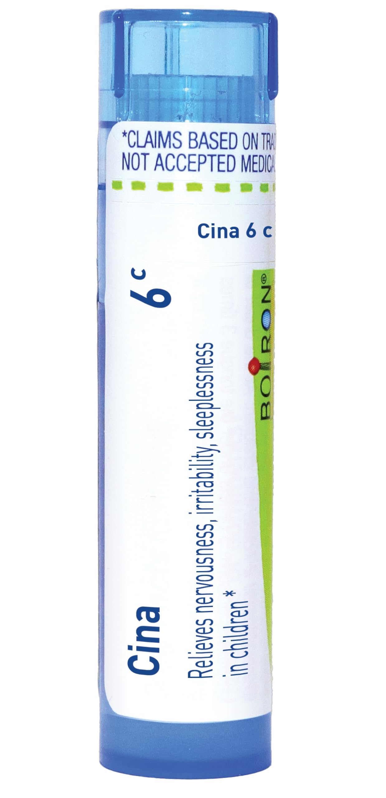 Boiron Cina 6C: tubo dispensación para llevar pellets fácilmente