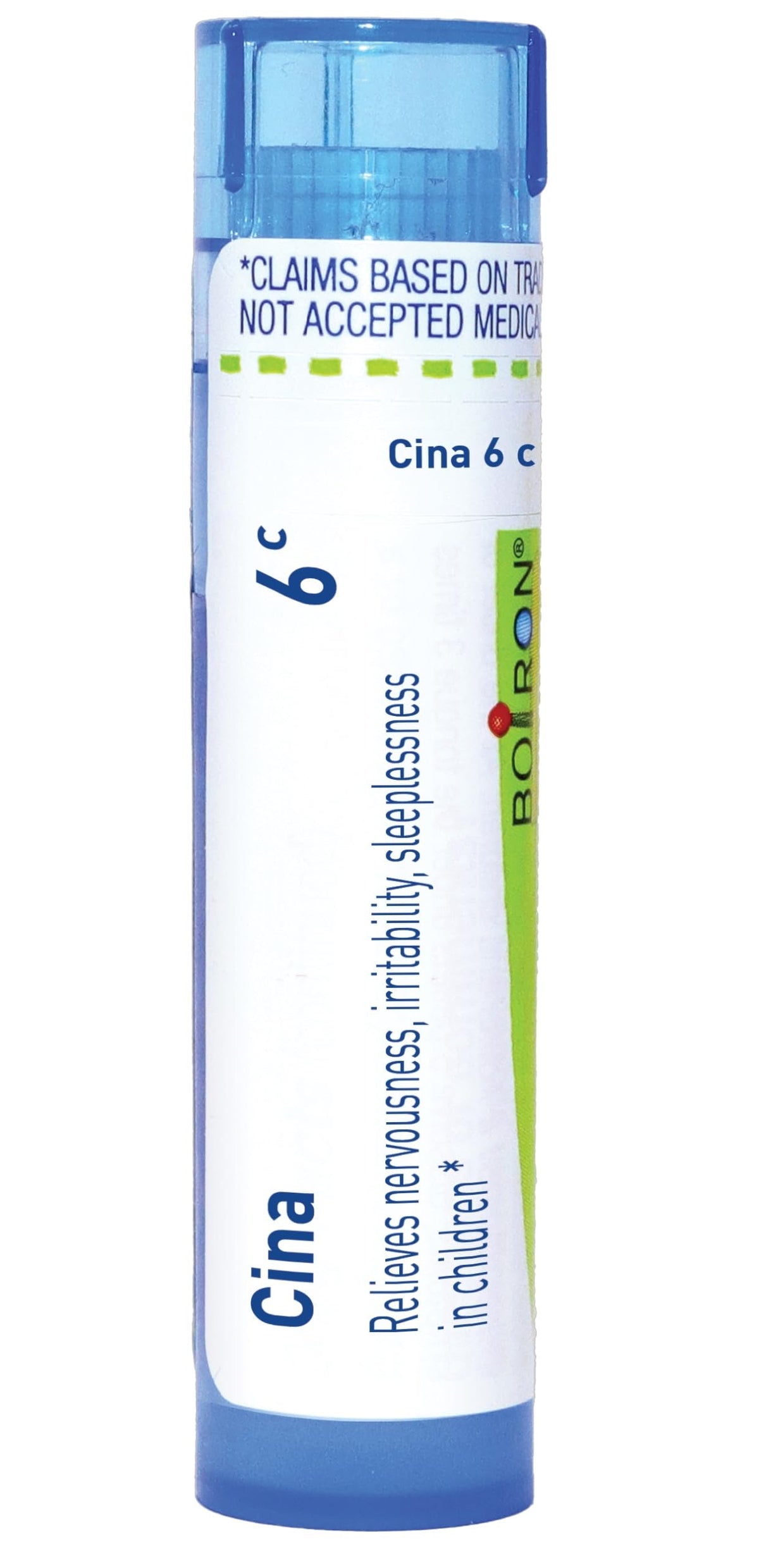 Boiron Cina 6C: tubo dispensación para llevar pellets fácilmente