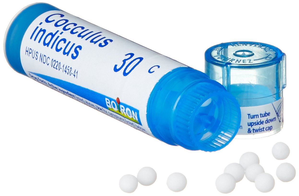 Boiron Cocculus Indicus 30C Dosis, formato práctico para coche