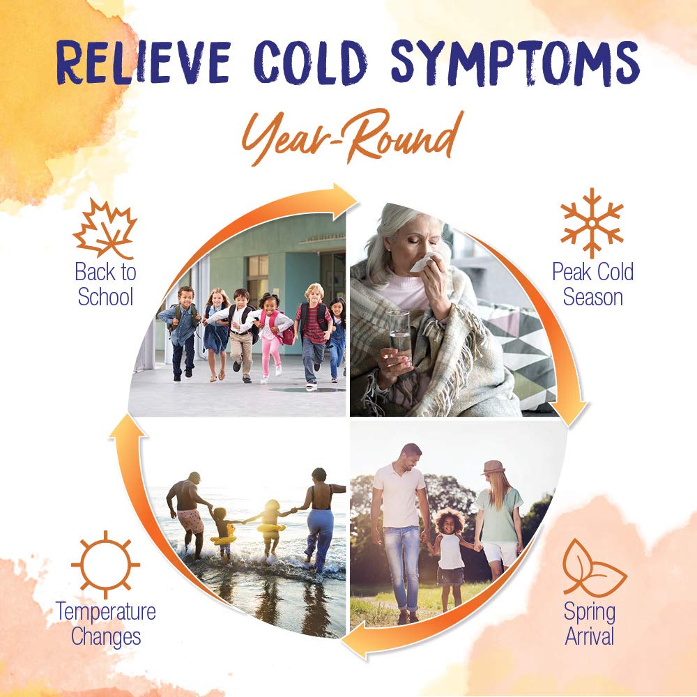 Boiron ColdCalm para niños, perlas suaves que se disuelven.