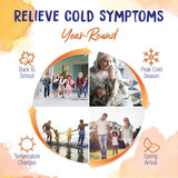 Boiron ColdCalm para niños, perlas suaves que se disuelven.