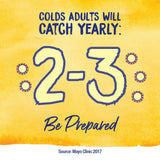 Boiron ColdCalm para uso día y noche, sin somnolencia.
