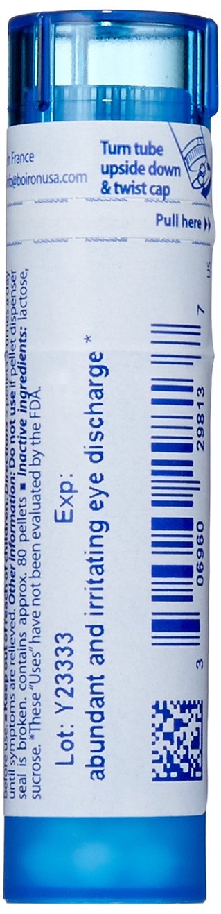 Boiron Euphrasia Officinalis 30C frasco con gránulos de rápida disolución para irritación ocular