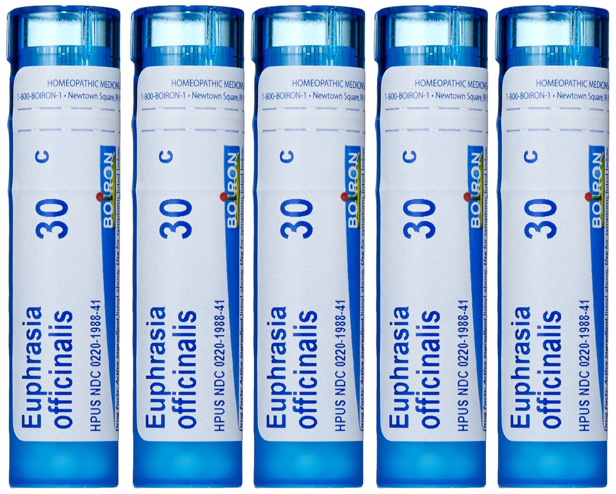 Boiron Euphrasia Officinalis 30C pellets de disolución rápida para secreción ocular leve
