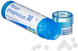 Boiron Ferrum Phosphoricum 30C sin somnolencia, uso diario seguro.