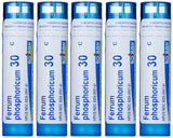 Boiron Ferrum Phosphoricum 30C: pellets disolución rápida para síntomas leves.