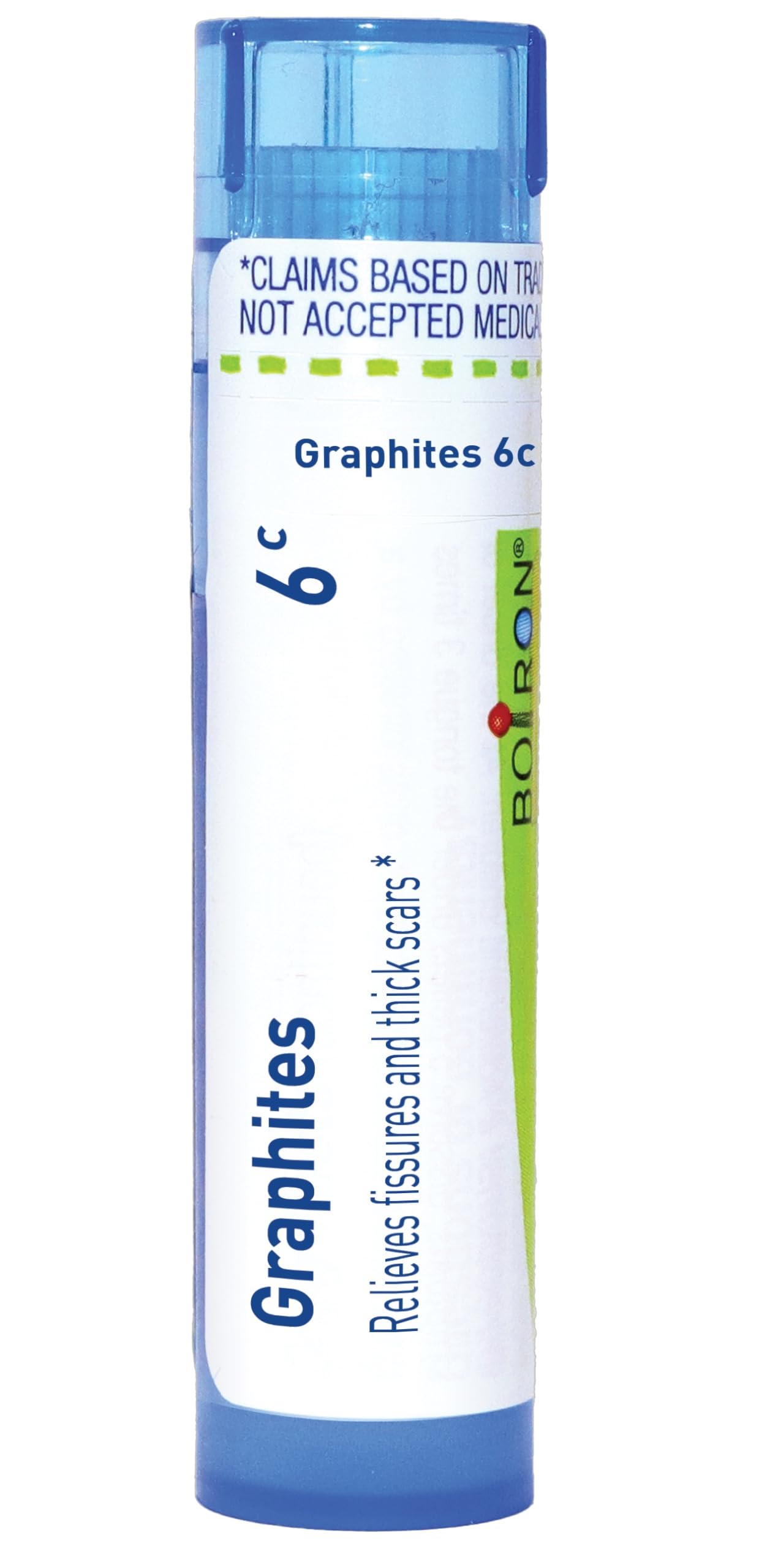 Boiron Graphites 6C: perlas en tubo dispensador para uso cómodo en movimiento
