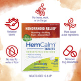 Empaque práctico de HemCalm para viajar