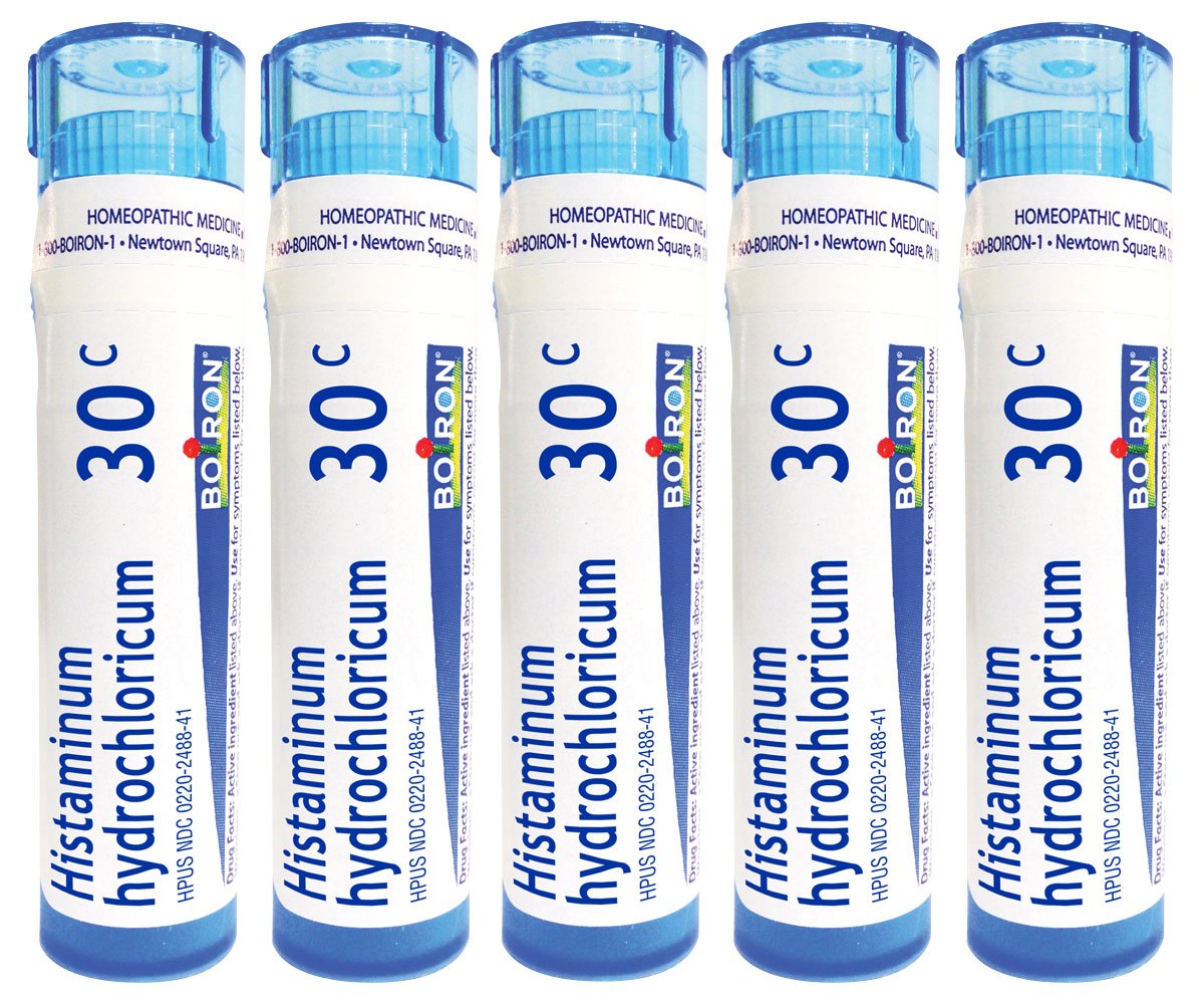 Boiron Histaminum hidroclorico 30C pellets, alivio de alergias sin somnolencia