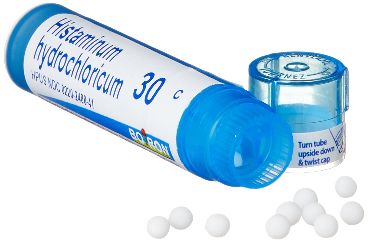 Boiron Histaminum hidroclorico 30C, presentación en envase compacto