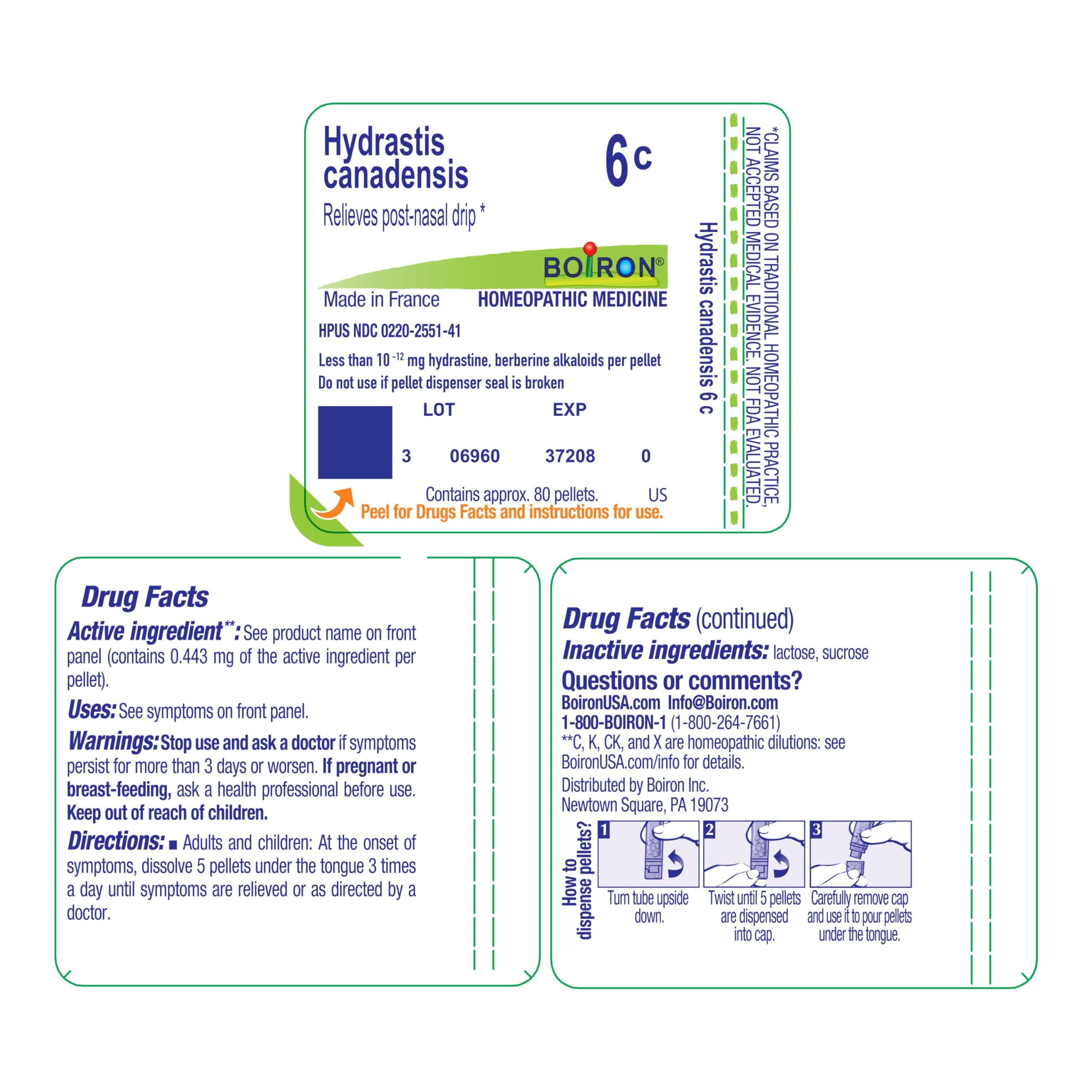 Dispositivo de dispensación práctico para Hydrastis Canadensis.
