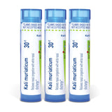 Boiron Kali Muriaticum, congestión nasal, perlas de disolución rápida para llevar.