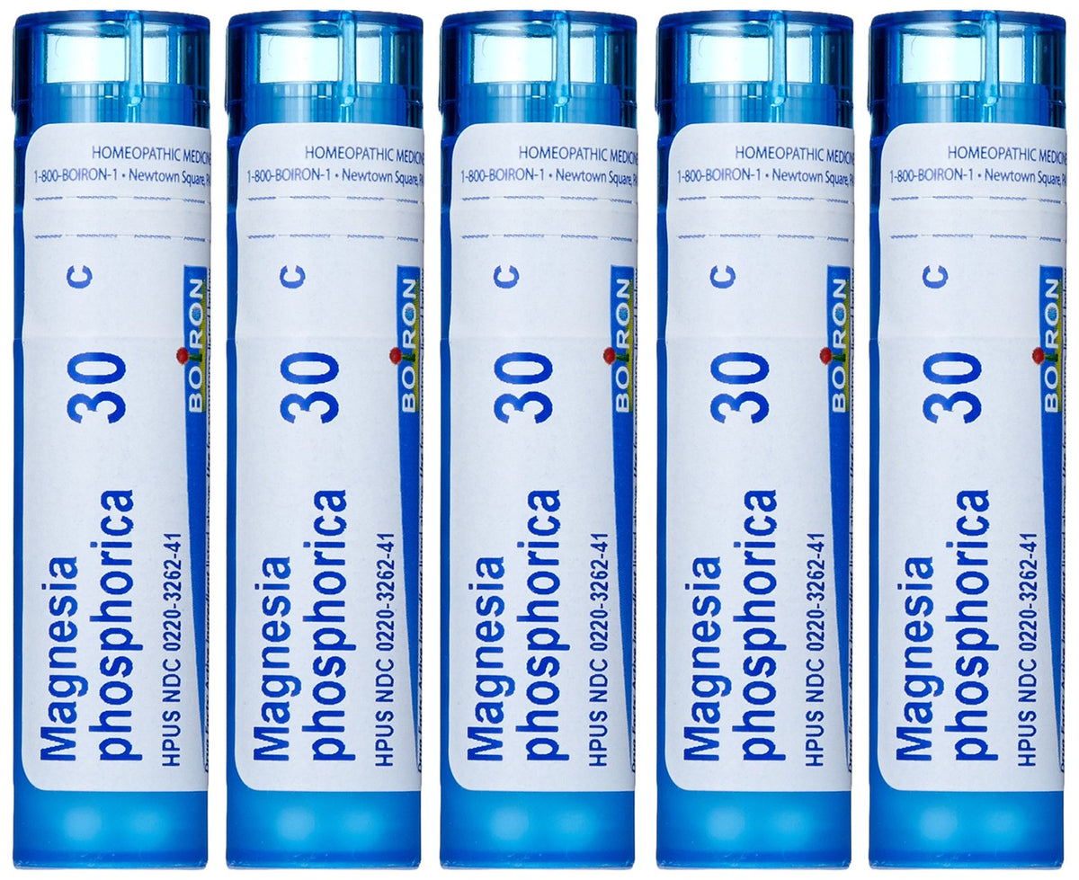 Boiron Magnesia Phosphorica 30C, perlas de disolución rápida para molestias abdominales