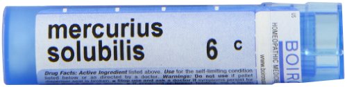 Boiron Mercurius Solubilis 6C paquete de 5 dosis para uso en casa