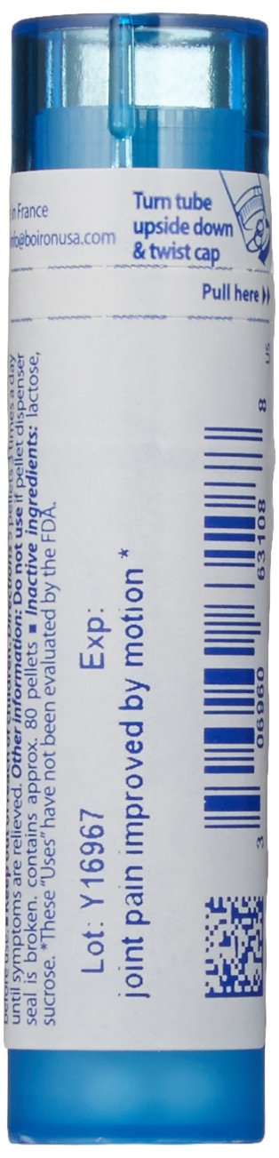 Boiron Rhus Toxicodendron 6C, envase compacto ideal para llevar en bolsa