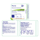Boiron Rhus Toxicodendron: adecuado para adultos y niños