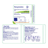 Boiron Ruta Graveolens apoyo para adultos y niños, uso familiar seguro.