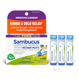 Boiron Sambucus 6c: pastillas derretibles visibles para alivio suave de la tos