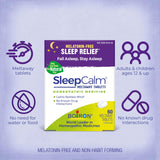 SleepCalm Boiron, ingredientes a base de plantas para descanso sereno