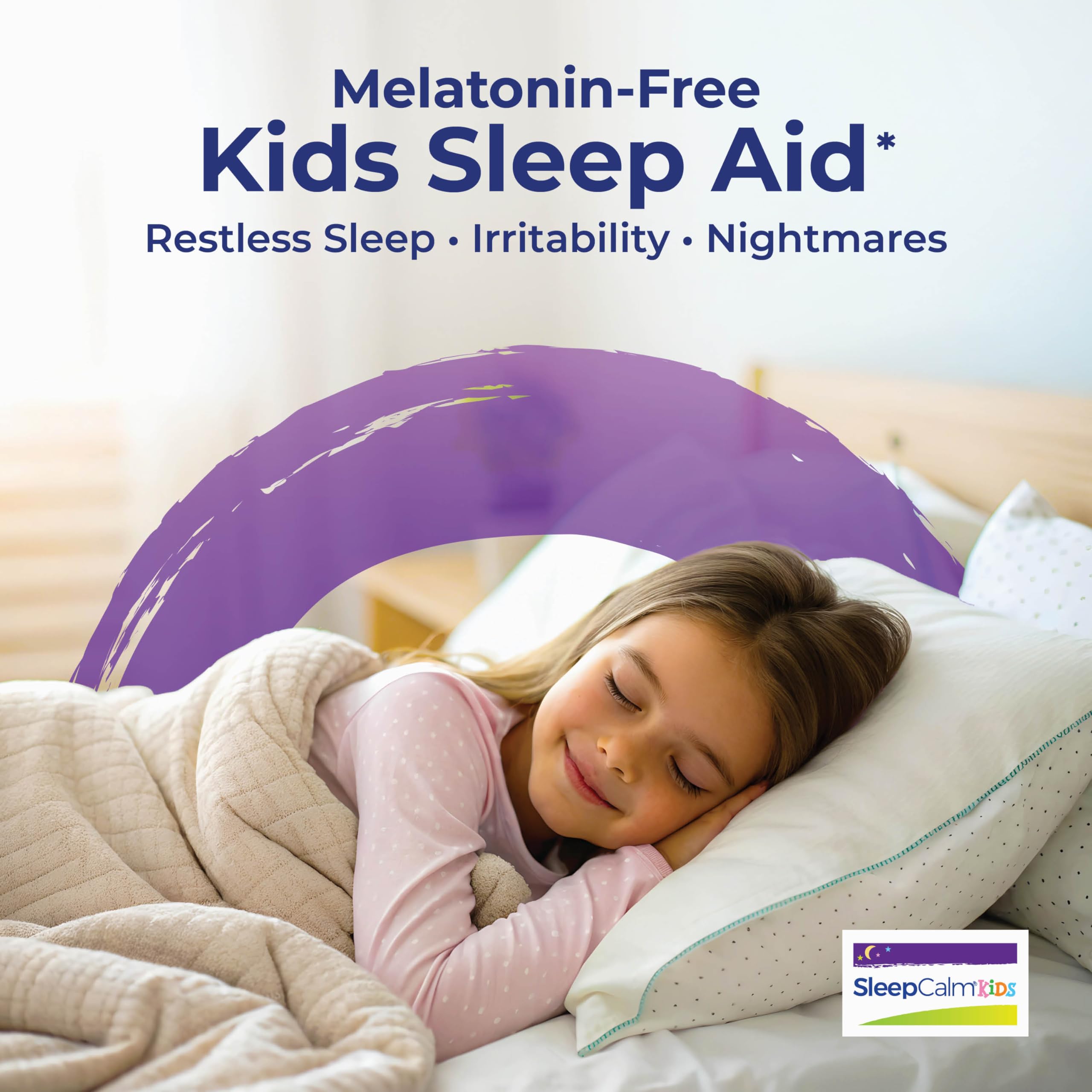 Boiron SleepCalm Kids: fórmula sin melatonina para dormir ocasionalmente.