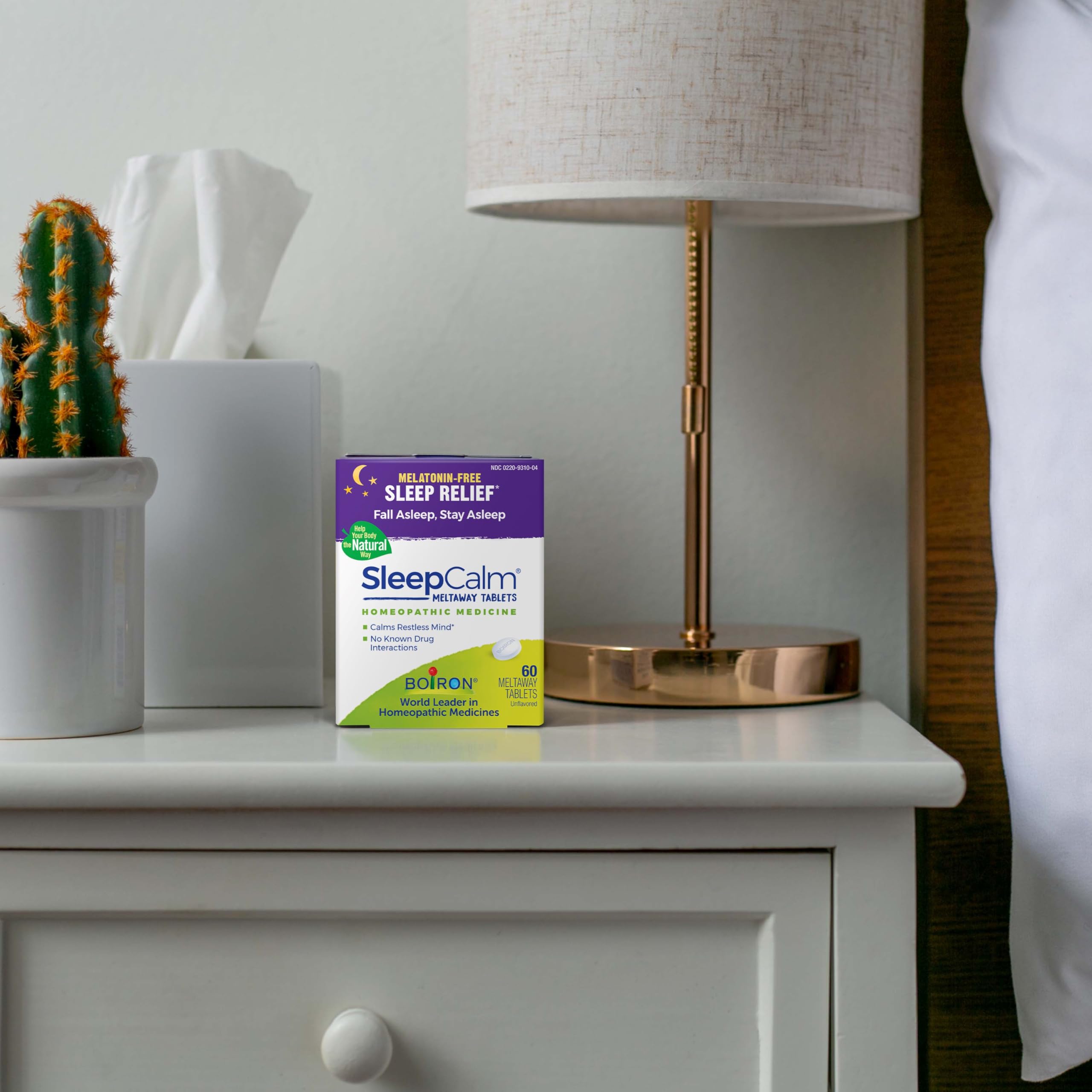 Tabletas Meltaway SleepCalm se toman sin agua