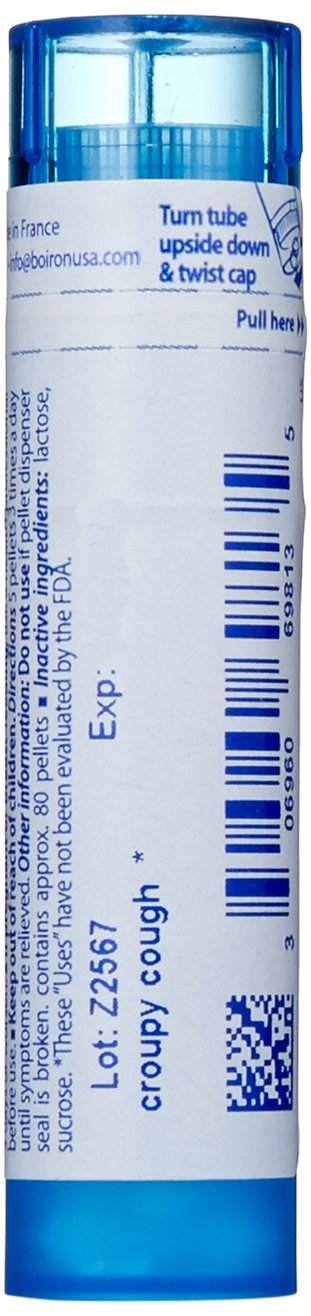 Envase de Boiron Spongia Tosta 30C con gránulos listos para usar.