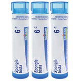 Boiron Spongia Tosta 6C: tubo de multi-dosis con granulos para tos seca.
