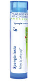 Boiron Spongia Tosta 6CH, 80 perlas, fáciles de llevar para alivio puntual.