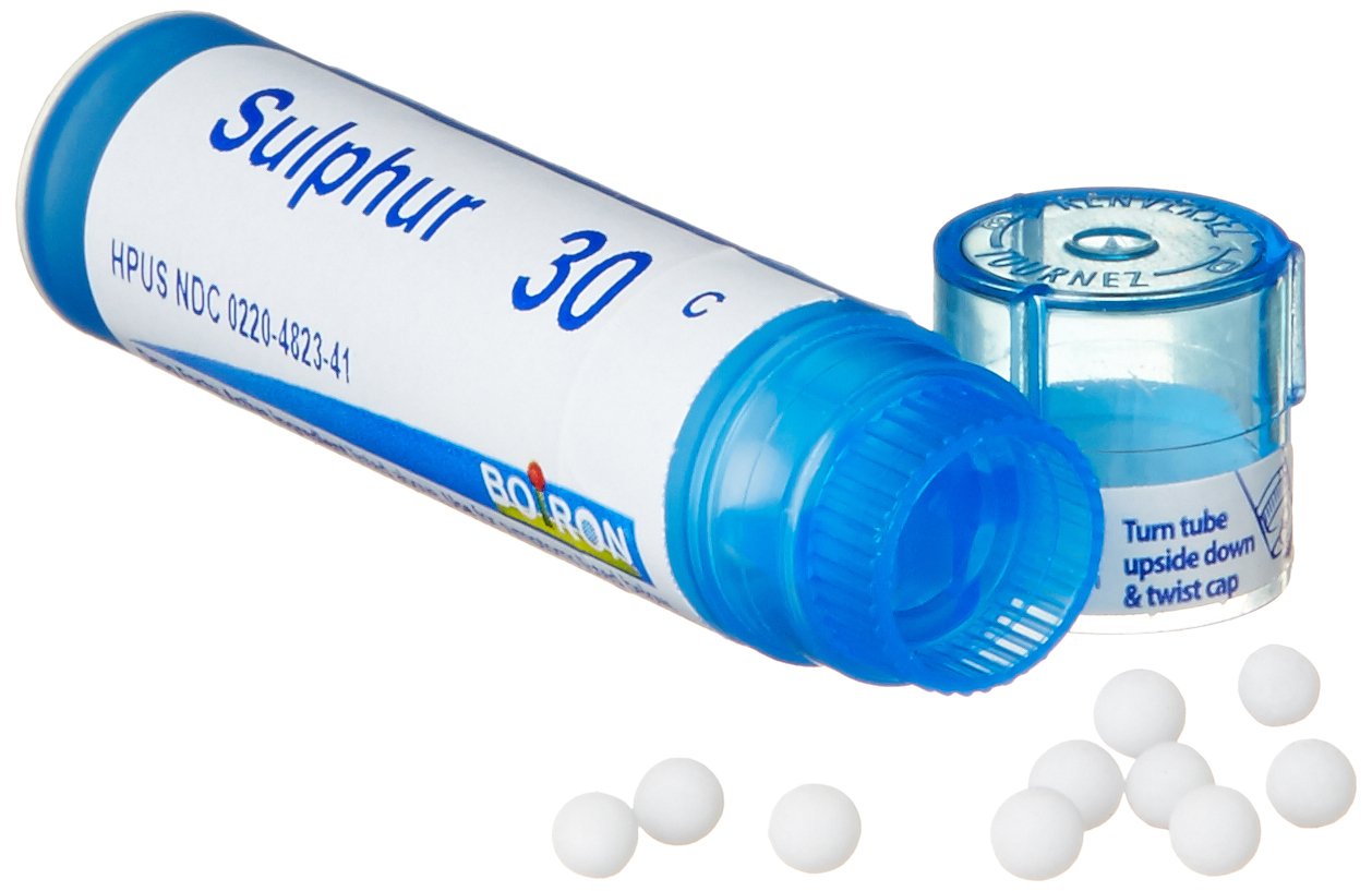 Boiron Sulphur 30C: aplicación en la piel, posible apoyo natural