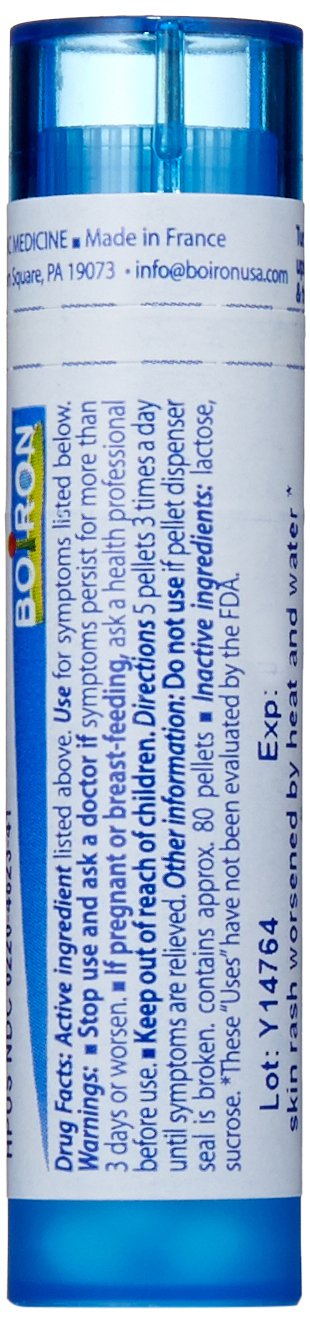 Boiron Sulphur 30C: paquete de 5 tubos, práctico para uso diario