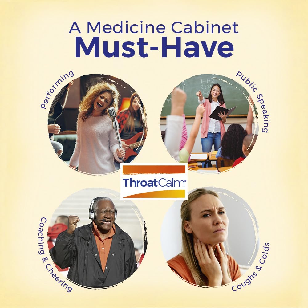 Boiron ThroatCalm ideal para docentes, cantantes, actores y guías.