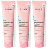 Pasta dental Boka nano-hidroxiapatita sandía-menta, tubo suave para cepillado diario