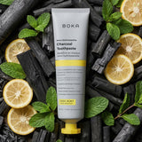 Boka carbón activado yuzu menta, sensación de limpieza fresca