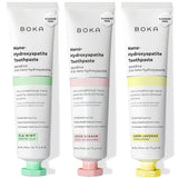 Pasta Boka con nano-hidroxiapatita para el esmalte; cuidado suave para dientes sensibles