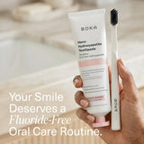 Protección del esmalte con nano-hidroxiapatita de Boka y acabado suave