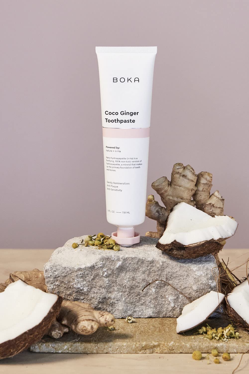 Pasta Boka nano-hidroxiapatita, remineralización suave del esmalte.