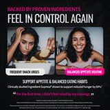 Bold Buns GLP Trigger: etiqueta frontal destacando la fórmula para mujeres