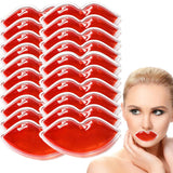 Pack de hielo labial: labios en frío, alivio refrescante tras tratamientos cosméticos.