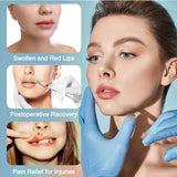 Pack de hielo labial: diseño compacto para uso cómodo, cabe en la funda de bolso.