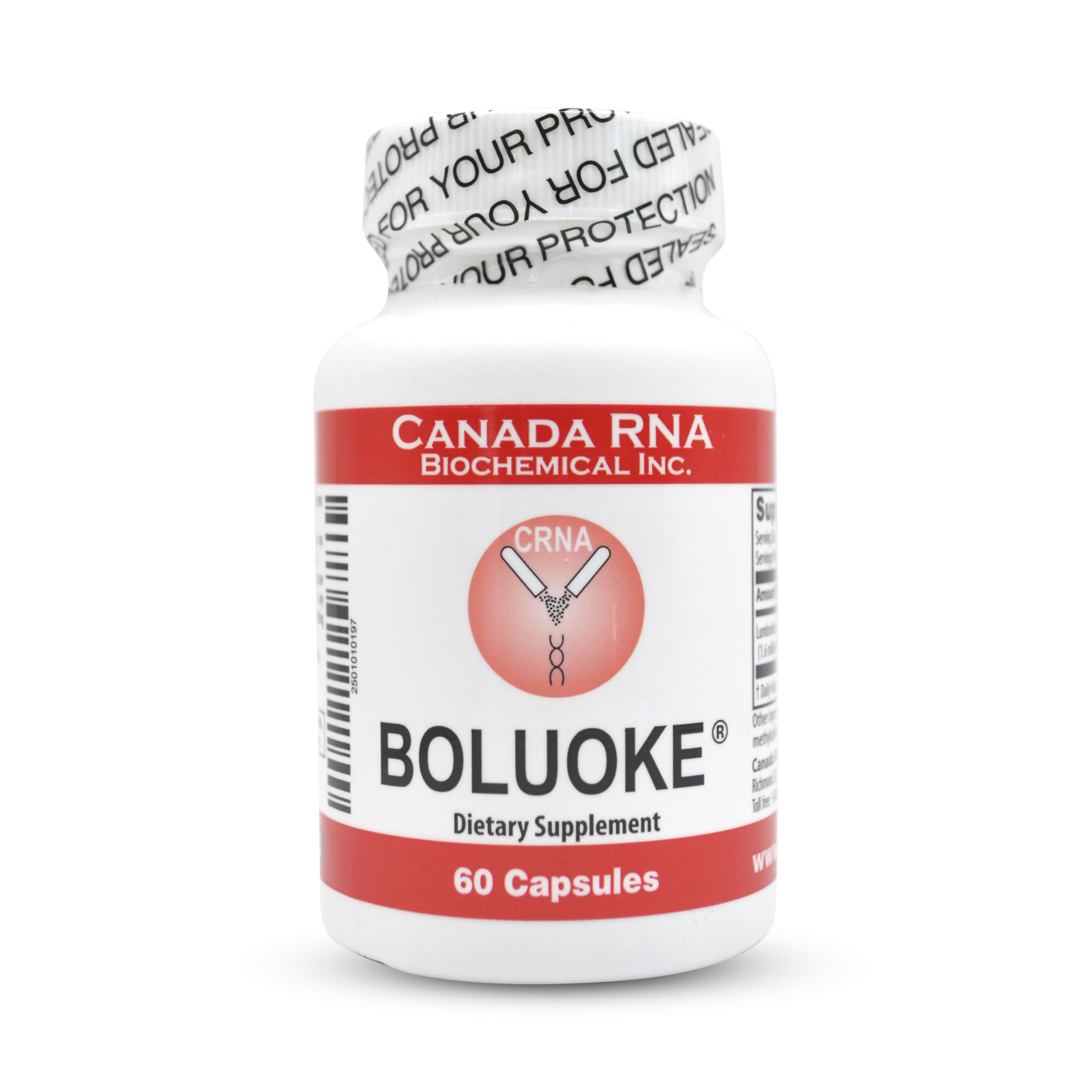 Boluoke Canadá ARN Lumbroquinasa cápsulas, posible apoyo a la coagulación.