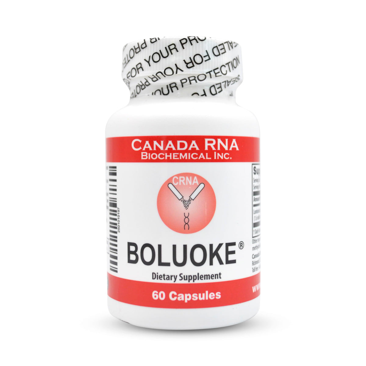Boluoke Canadá ARN Lumbroquinasa cápsulas, posible apoyo a la coagulación.