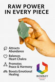 Piedras Crudas de Jade Verde – Grande (1,25–2,0 pulgadas) | Suerte, Prosperidad, Meditación | Bombay Crystals Export