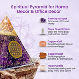 Piramide para éxito y armonía en el entorno, Bombay Crystals Export