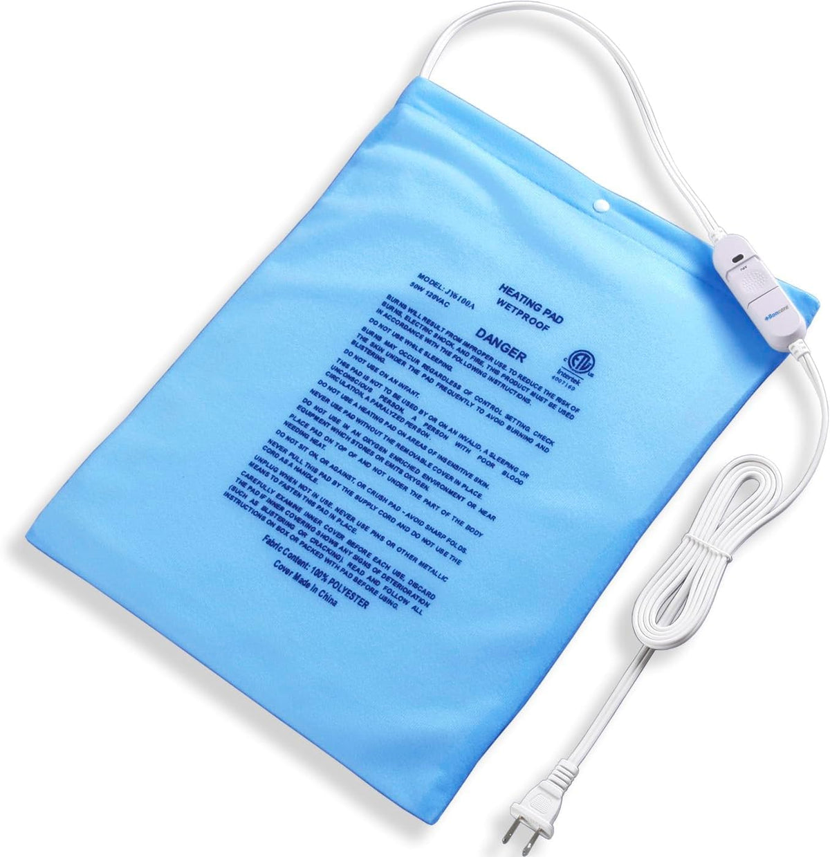 Boncare manta calor continua para cuello y hombros con calor constante.