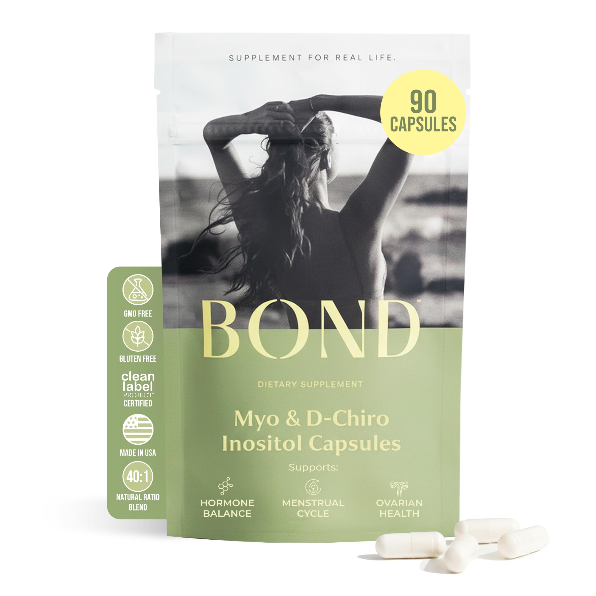 Bond Myo-Inositol y D-Chiro Inositol: balance hormonal en una botella.
