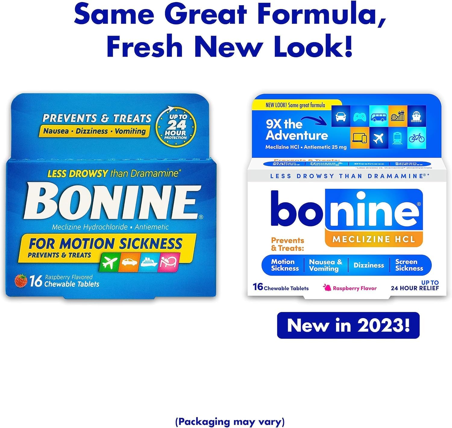 Bonine empaque de viaje práctico y discreto para el equipaje.
