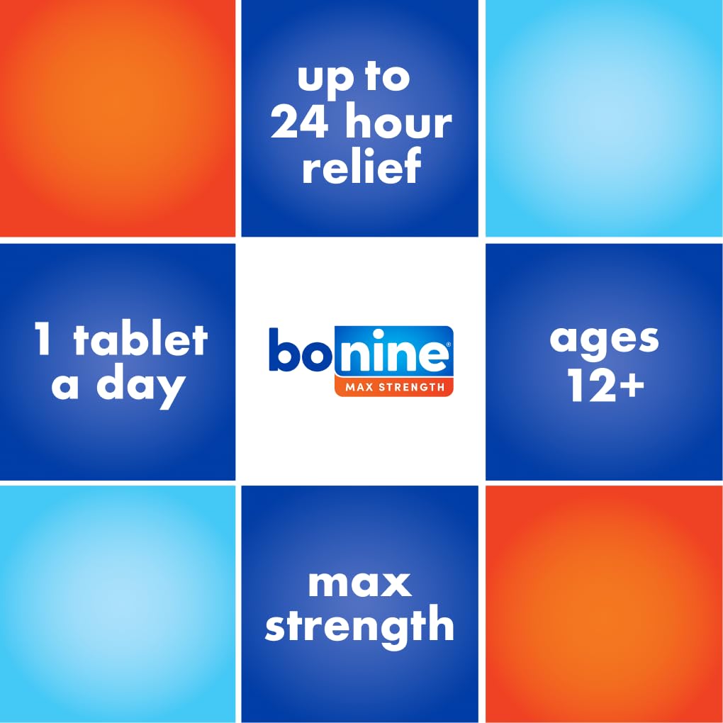 Kit de viaje con Bonine Max para mareo en cruceros.