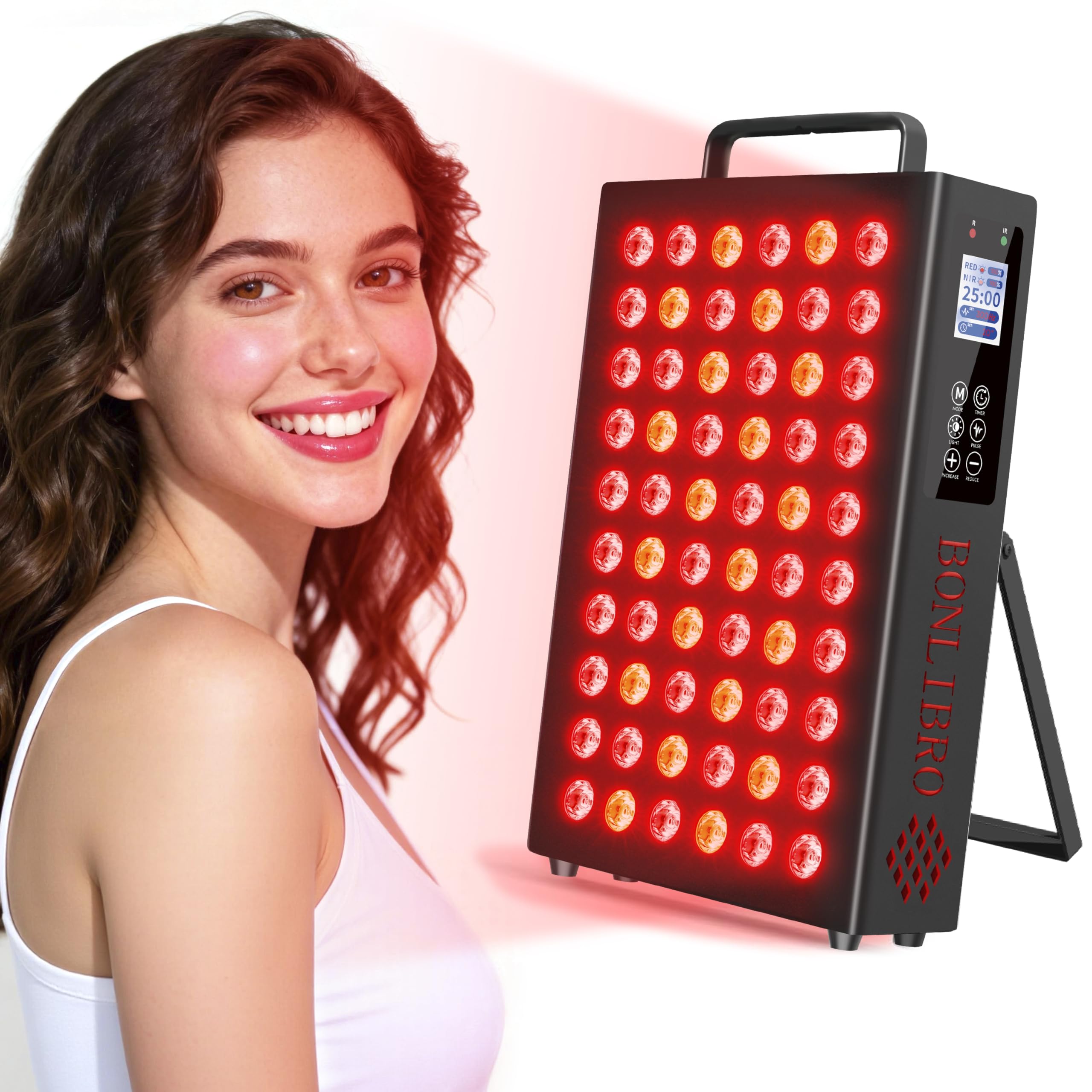 BONLIBRO panel para piel y bienestar con terapia de luz