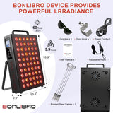 BONLIBRO panel con temporizador y control remoto para sesiones fáciles